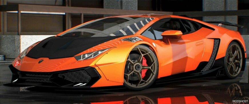 GTA 5 Lamborghini Vehicle Mod: Huracan LP610-4W (70+ Tuning Parts) (Featured)