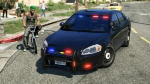 GTA 5 Chevrolet Vehicle Mod: Impala Unmarked Police Sheriff (Image #2)