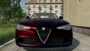 FS22 Car Mod: Alfa Romeo Giulia Quadrifoglio (Image #4)