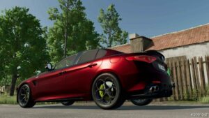 FS22 Car Mod: Alfa Romeo Giulia Quadrifoglio (Image #5)