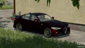 FS22 Car Mod: Alfa Romeo Giulia Quadrifoglio (Image #6)