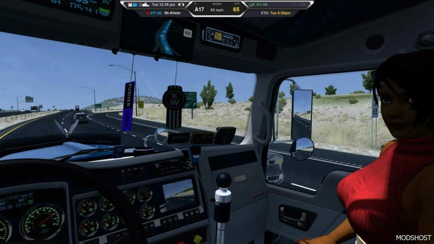 ATS Mod: Momiji Co-Driver Remake (Featured)