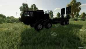 FS22 Truck Mod: Oshkosh Flatbed Conversion (Featured)