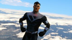 GTA 5 Player Mod: Superman beyond Add-On PED (Featured)