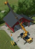 FS22 Forklift Mod: Fsms 3 Axle Terex Crane Edit (Image #2)