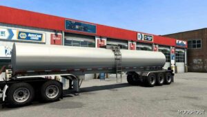 ATS Tanker Trailer Mod: Walker Food Grade Tanker V2.0 1.49 (Featured)