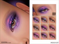 Sims 4 Eyeshadow Makeup Mod: N294 V1 (Featured)