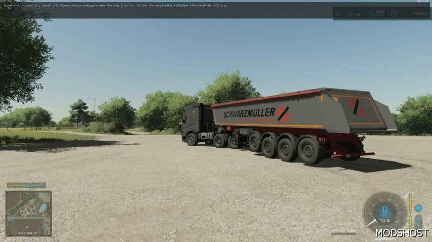 FS22 Mod: Schwarzmüller Semi-Trailer (Featured)