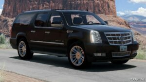 BeamNG Cadillac Car Mod: Escalade ESV V3.0 0.32 (Featured)