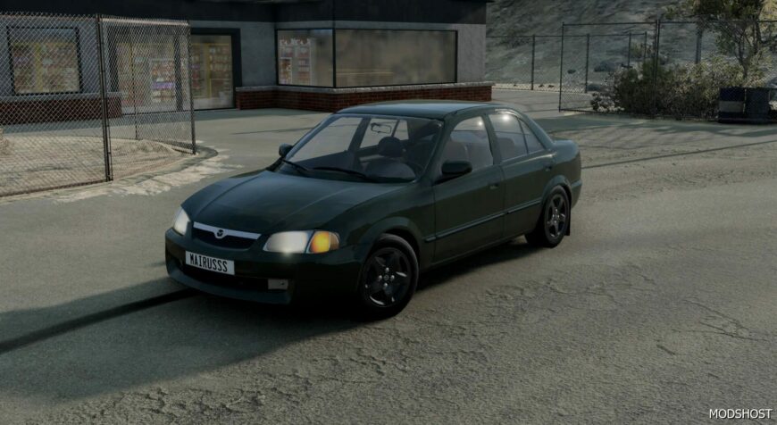 BeamNG Mazda Car Mod: 323 Familia/Protage 1999 V1.1 0.32 (Featured)