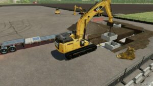 FS22 Caterpillar Forklift Mod: 352F (Image #2)