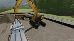 FS22 Caterpillar Forklift Mod: 352F (Image #6)