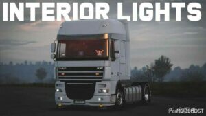 ETS2 Mod: Interior Light & Emblems V10.7 (Featured)