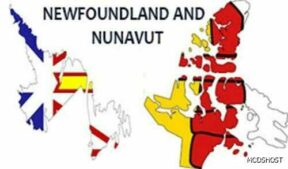 ATS Map Mod: Newfoundland - Nunavut Add-On (Featured)