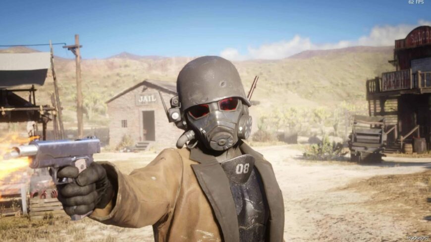 RDR2 Mod: NCR Veteran Ranger Helmet (Proper Materials Update) (Featured)