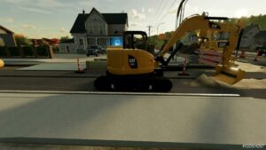 FS22 Caterpillar Forklift Mod: 308E2 (Image #3)