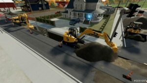 FS22 Caterpillar Forklift Mod: 308E2 (Image #4)