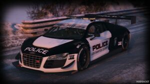 GTA 5 Audi Vehicle Mod: R8 LMS Pursuit Edition (Featured)