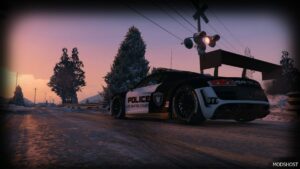 GTA 5 Audi Vehicle Mod: R8 LMS Pursuit Edition (Image #4)