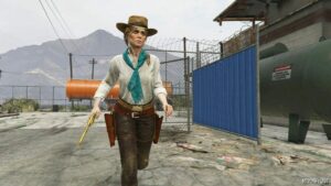 GTA 5 Player Mod: Sadie Adler Red Dead Redemption 2. (Image #5)