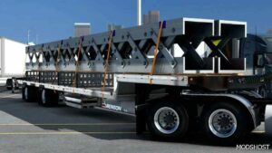 ATS Mod: Benson Dropdeck Trailer 1.49 (Image #3)