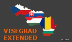 ETS2 Map Mod: Visegrad Extended V1.40 (Featured)