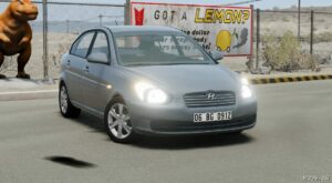 BeamNG Hyundai Car Mod: Accent ERA V1.1 0.32 (Featured)