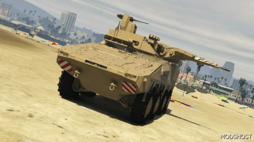 GTA 5 Vehicle Mod: Boxer Crv-Recon Block II Add-On V1.1 (Featured)