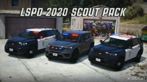 GTA 5 Vehicle Mod: Lspd 2020 Vapid Scout Pack Add-On | Fivem (Featured)