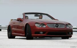 GTA 5 Mercedes-Benz Vehicle Mod: 2002 Mercedes-Benz SL55 AMG (R230) Add-On | Replace V2.0 (Image #2)