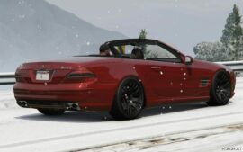 GTA 5 Mercedes-Benz Vehicle Mod: 2002 Mercedes-Benz SL55 AMG (R230) Add-On | Replace V2.0 (Image #3)