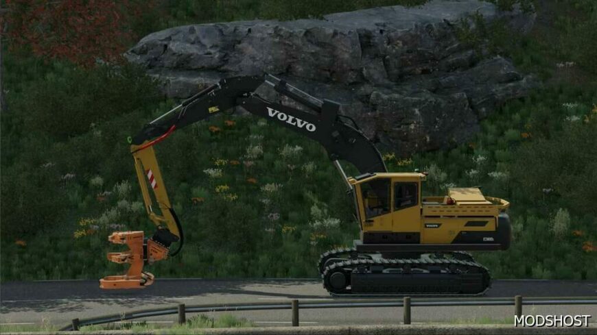 FS22 Forklift Mod: Excavator ARM Extension V1.0.0.1 (Featured)