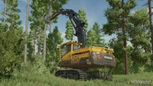 FS22 Forklift Mod: Excavator ARM Extension V1.0.0.1 (Image #3)