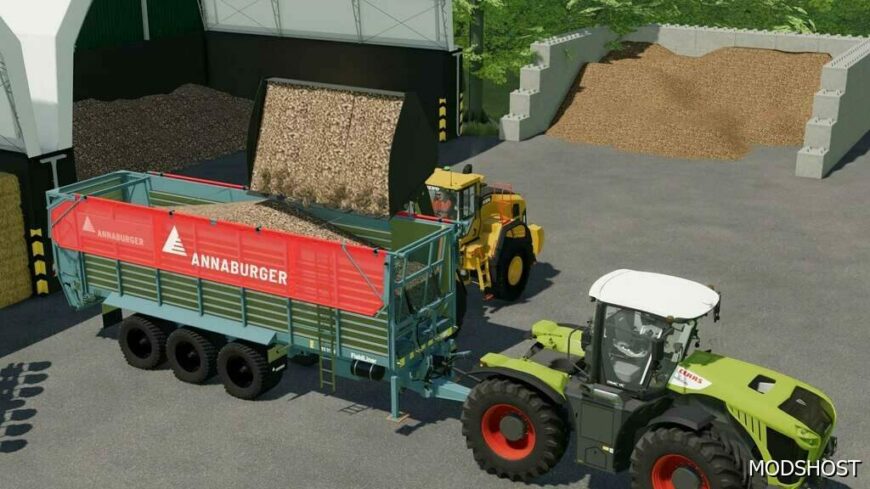 FS22 Annaburger Trailer Mod: HTS 31.06 (Featured)