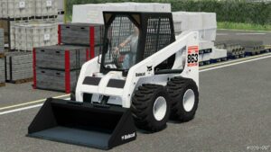 FS22 Bobcat Forklift Mod: 863 Turbo (Featured)