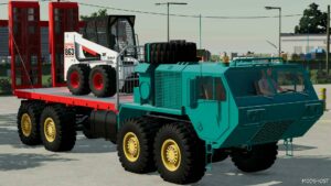 FS22 Mod: Oshkosk Defense Flatbed Truck (Featured)