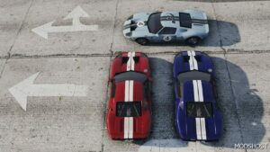 GTA 5 Ford Vehicle Mod: GT 2005 Add-On | Lods | Template | Tuning (Image #4)