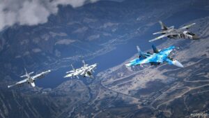 GTA 5 Vehicle Mod: SU-24M Fencer D Ukraine Add-On | Vehfuncs V (Image #2)