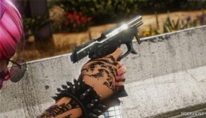 GTA 5 Weapon Mod: Seburo M5 Pistol Gits Replace (Image #2)