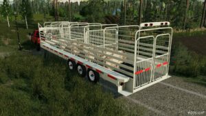 FS22 Mod: 32FT Gooseneck Trailer V2.1 (Image #3)