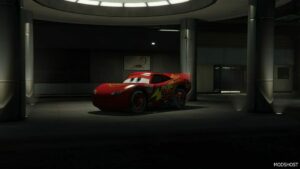 GTA 5 Vehicle Mod: Lightning Mcqueen Mod Addon OIV (Image #2)