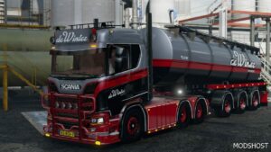 GTA 5 Vehicle Mod: Scania R520 V8 DE Winter Add-On | Materials (Featured)