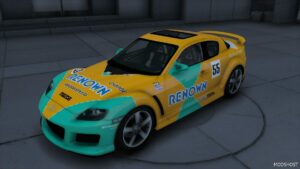 GTA 5 Mazda Vehicle Mod: 2004 Mazda RX-8 FE3S Renown Mazdaspeed (Featured)