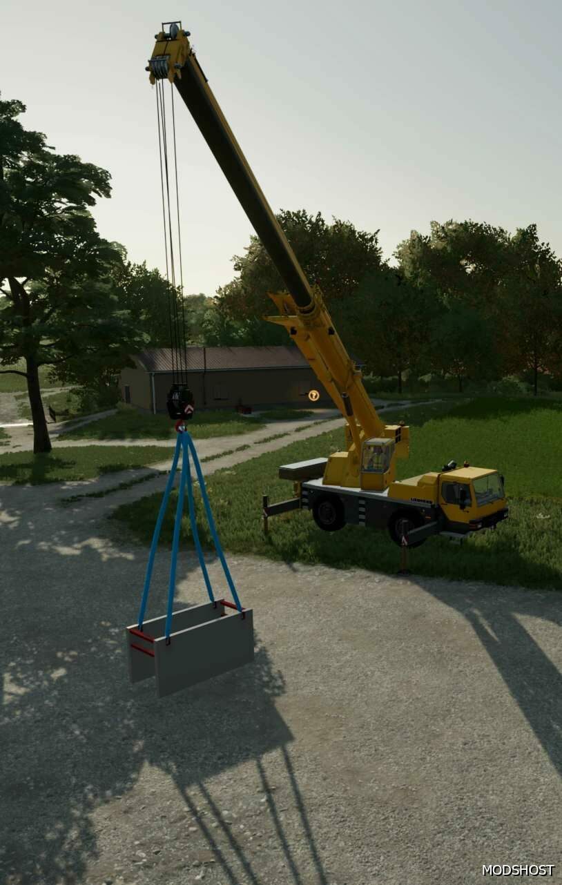 FS22 Forklift Mod: Hmm’s Lieb 1040 Crane Edit (Featured)