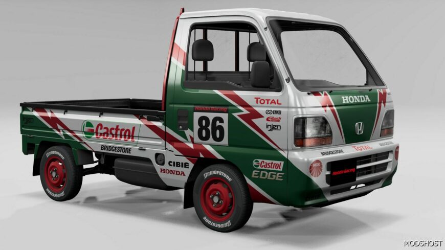 BeamNG Honda Truck Mod: Acty (HA3) 0.32 (Featured)