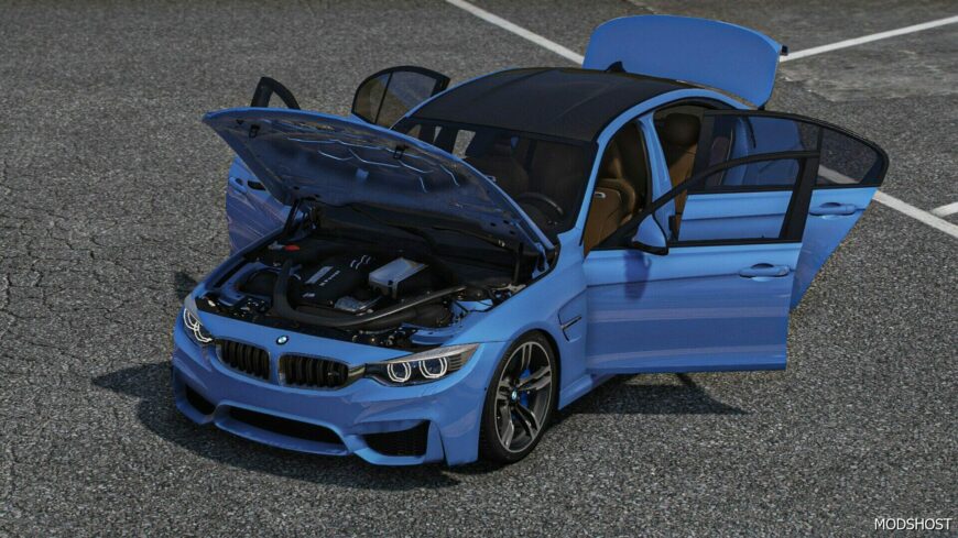 GTA 5 BMW Vehicle Mod: 2016 BMW M3 (F80) (Featured)