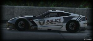 GTA 5 Corvette Vehicle Mod: Chevrolet Corvette C7 R Pursuit Edition (Featured)