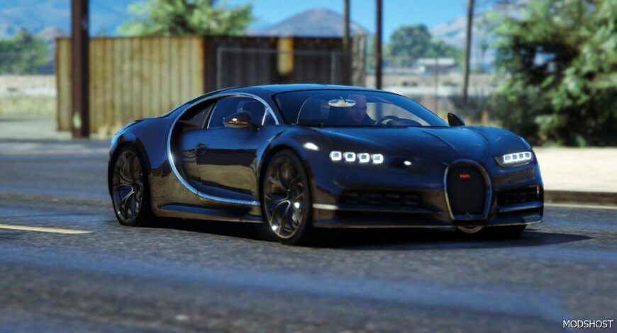 GTA 5 Bugatti Vehicle Mod: 2016 Bugatti Chiron (Featured)