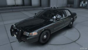 GTA 5 Ford Vehicle Mod: Crown Victoria FBI (Featured)