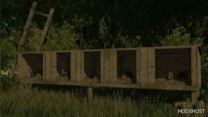 FS22 Placeable Mod: Polish Rabbit Cages (Featured)